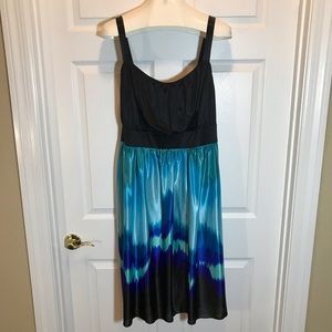 Maurice’s Satin Dip Dye Dress